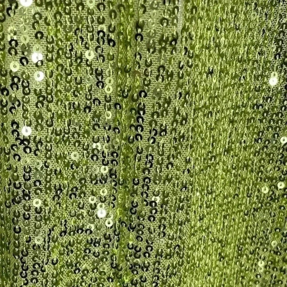 Anne  Klein Sequinned Duster side slit cardigan sz S - Picture 4 of 8